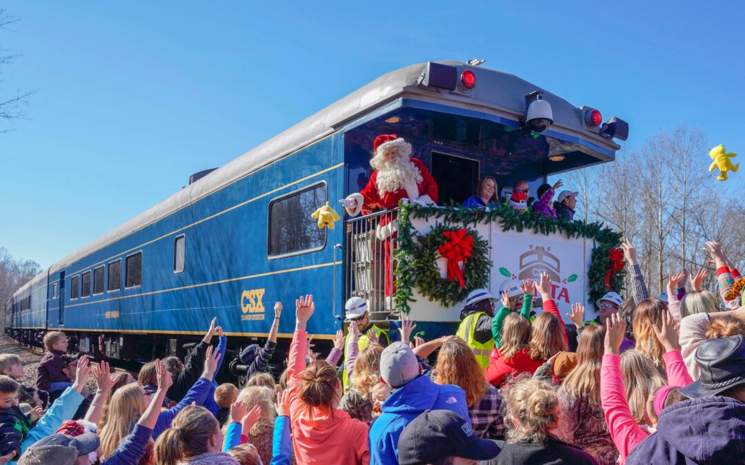 All Aboard! The Santa Train returns for year 82