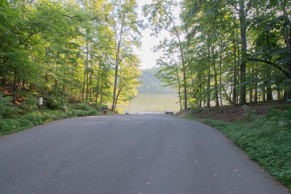 Moody Bluff Campground at Warriors’ Path State Park